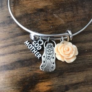 Our Lady of Guadalupe Godmother Charm Bracelet